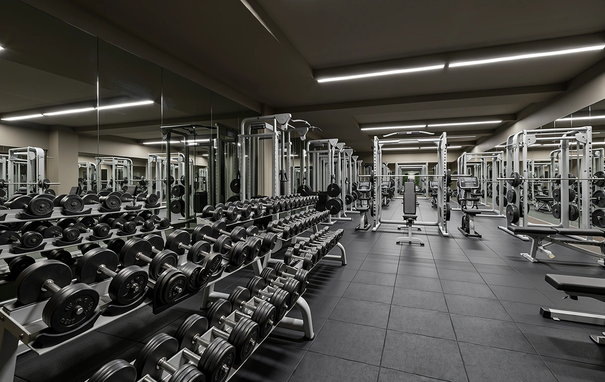 Fitnesszentrum Lugano Equipment